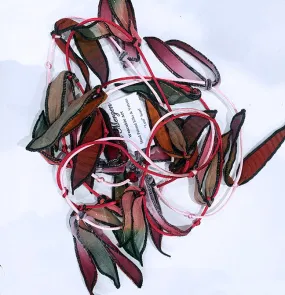 Lisa Mergen -  Leaf Scarf