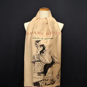 Madame Bovary by  Gustave Flaubert Scarf (French version)