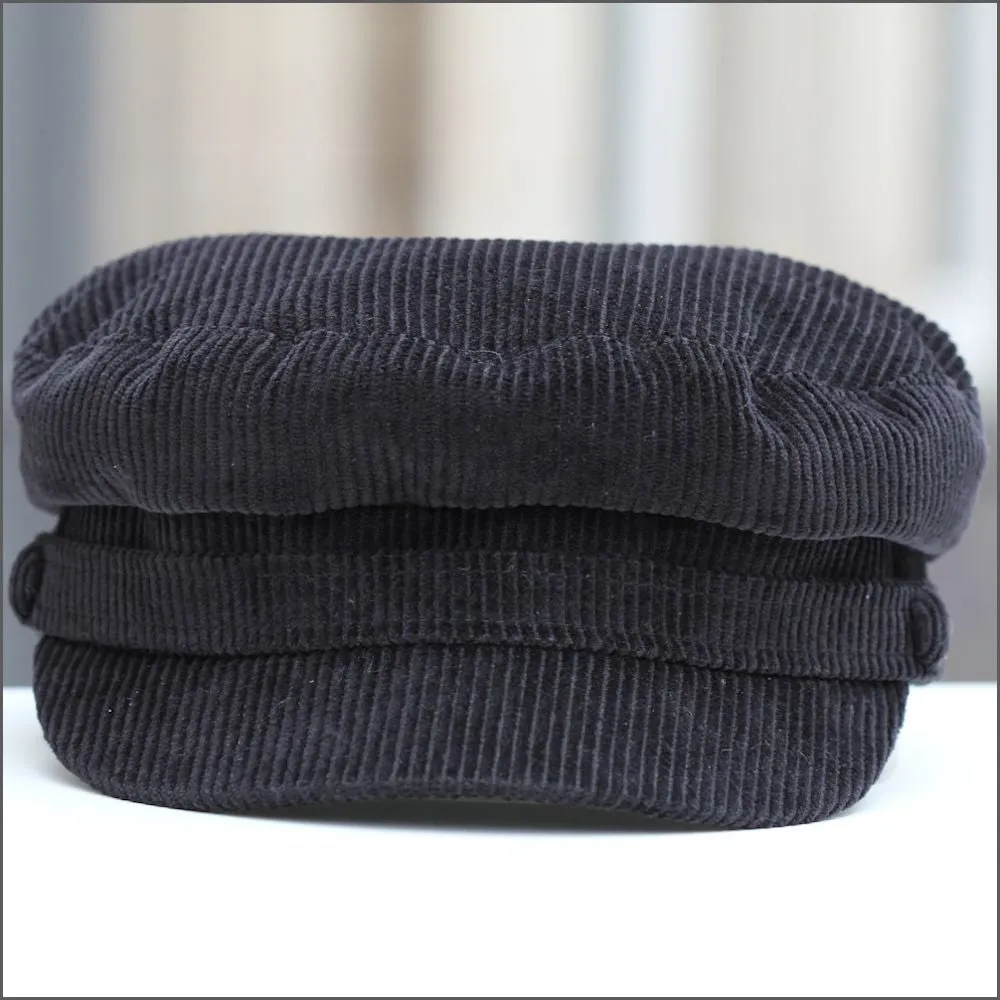 Mariner Cord Black Cap 