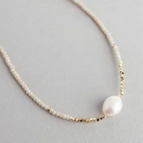 Meghan Browne Bobby Necklace - Vintage Rose