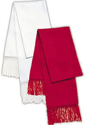 Men's Formal Scarf - Formal Scarves Available in White, Red and Black (Black)