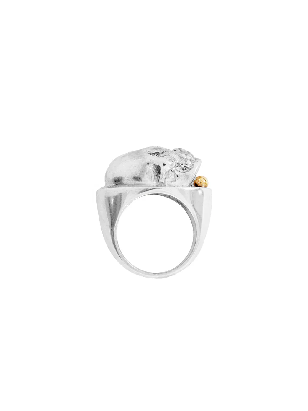 Men's Silver Skull Ring