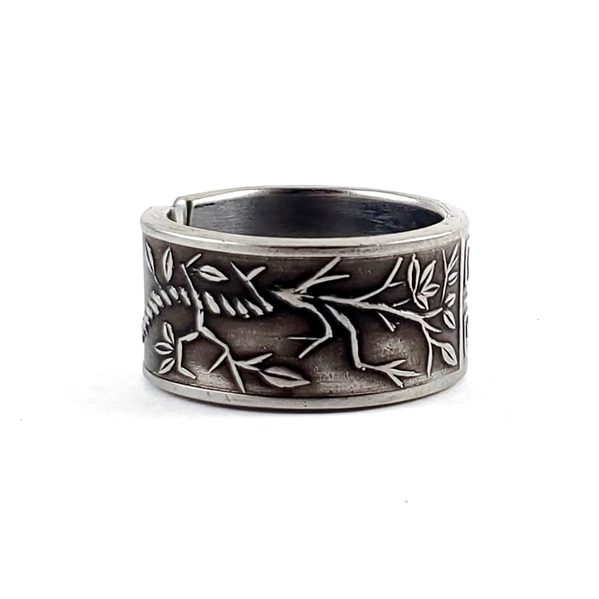 Ming Tree Stainless Steel Spoon Ring