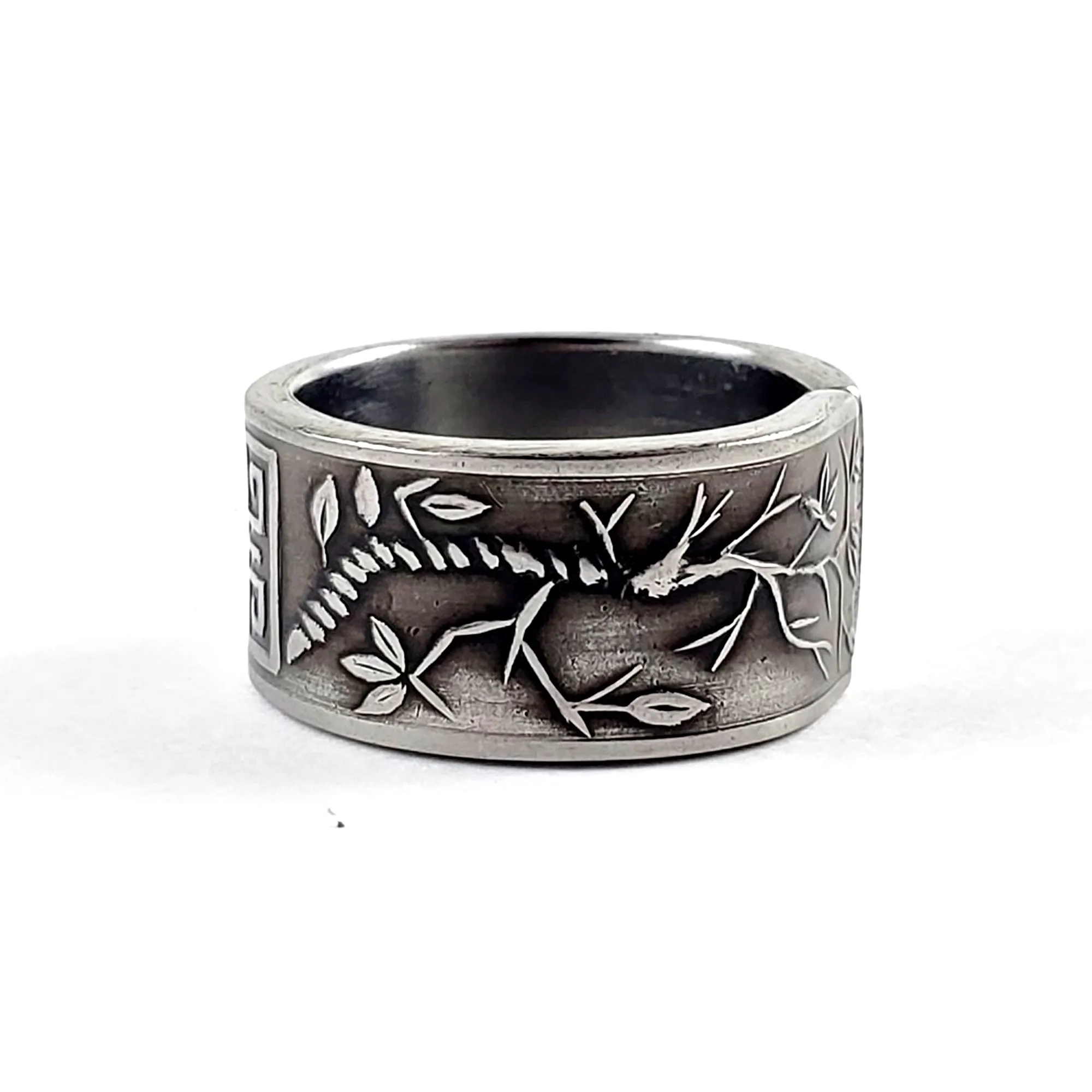 Ming Tree Stainless Steel Spoon Ring