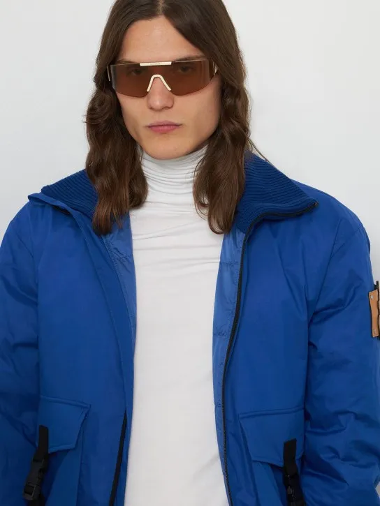 Moncler   Ombrate mask metal sunglasses 
