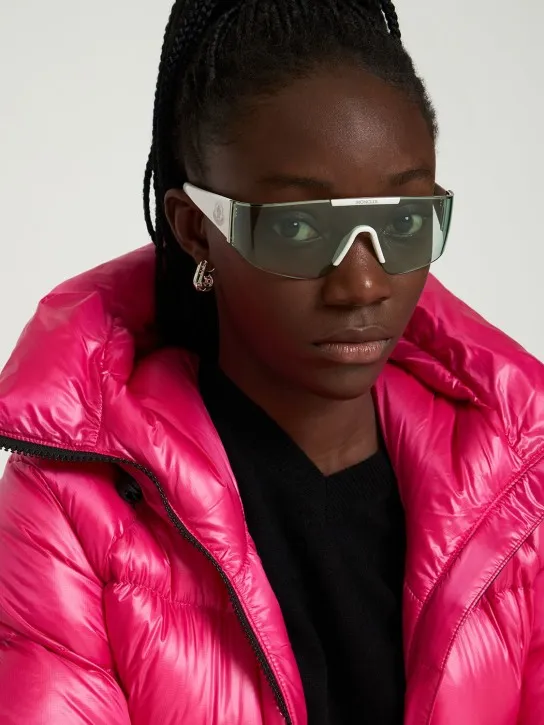 Moncler   Ombrate mask metal sunglasses 