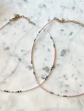 Multi Seed Bead Choker