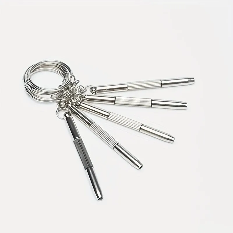 MultiTool Keychain Screwdriver for Glasses Phone Watch Repair