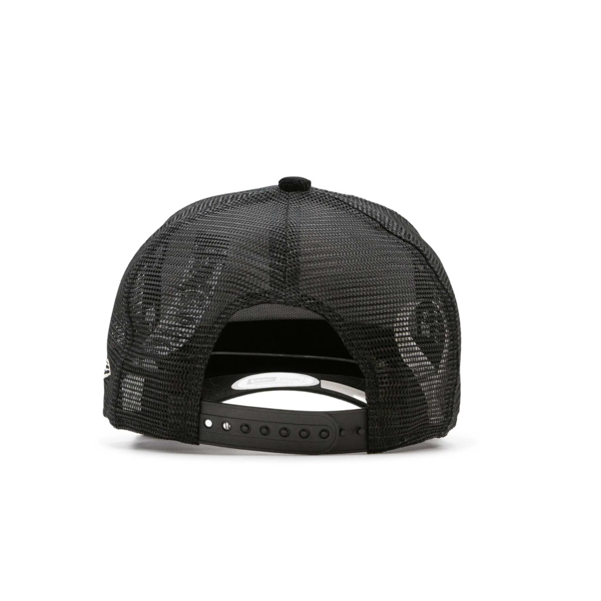 New Era Cord Graphic A-Frame Trucker Cap - Black