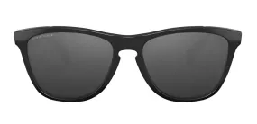Oakley Mens Frogskins Lite Polished Black Frame - Prizm Black Lens - Non Polarized Sunglasses