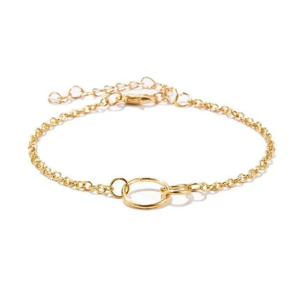 Olive Branch Pav'e Peace 5 PC Bracelet Set