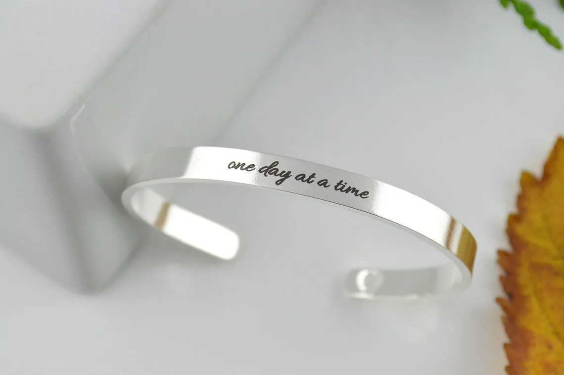 Personalised Cuff Bracelet Bridesmaid