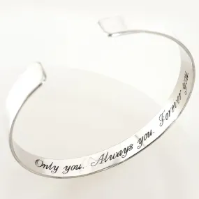 Personalized Bracelet - Anniversary Gift