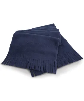 Polartherm tassel scarf | Navy