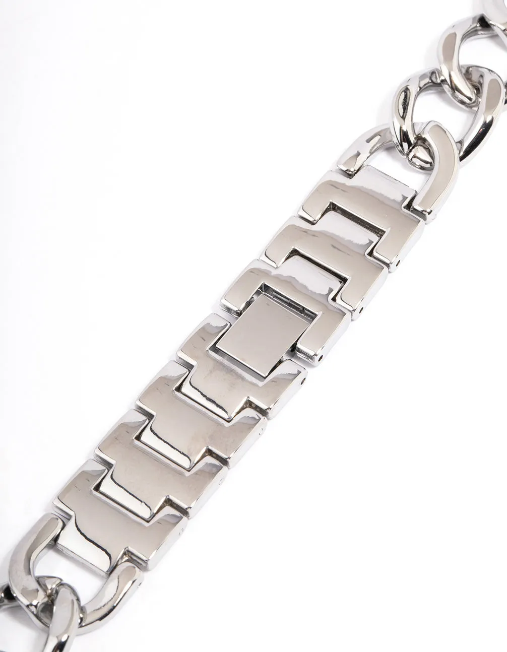 Rhodium Chain Watch Band 38/40/41mm