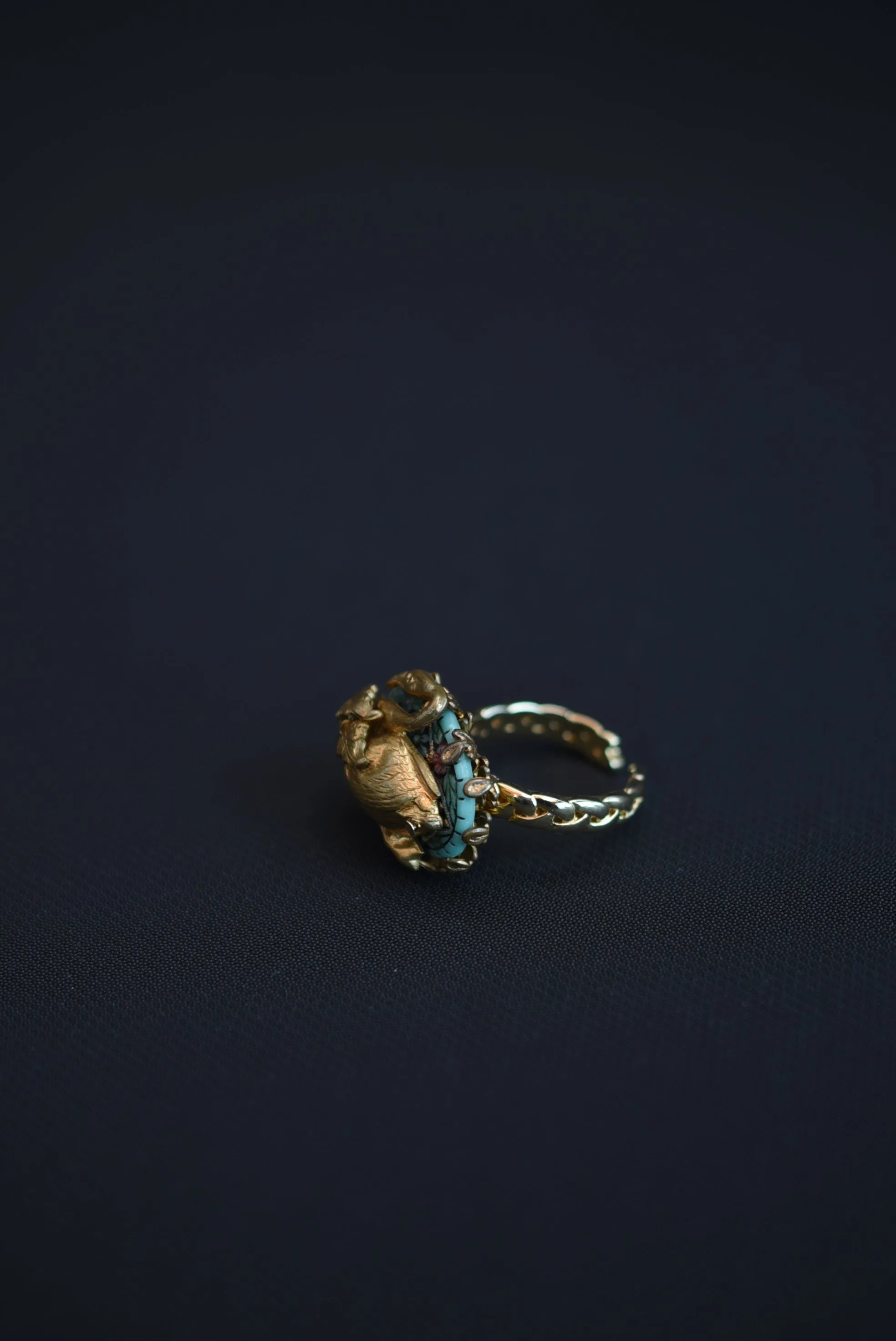 ring Germany swan vintage 1960'S【Limited item　One-of-a-kind】