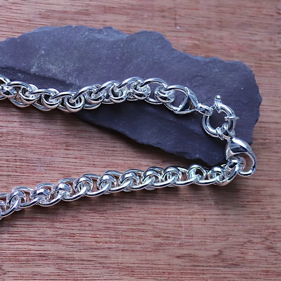 Roller Ball Spinner Necklace
