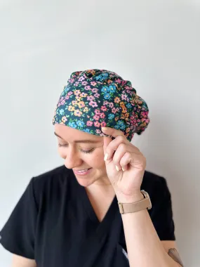 Scrub Hat - Garden Floral