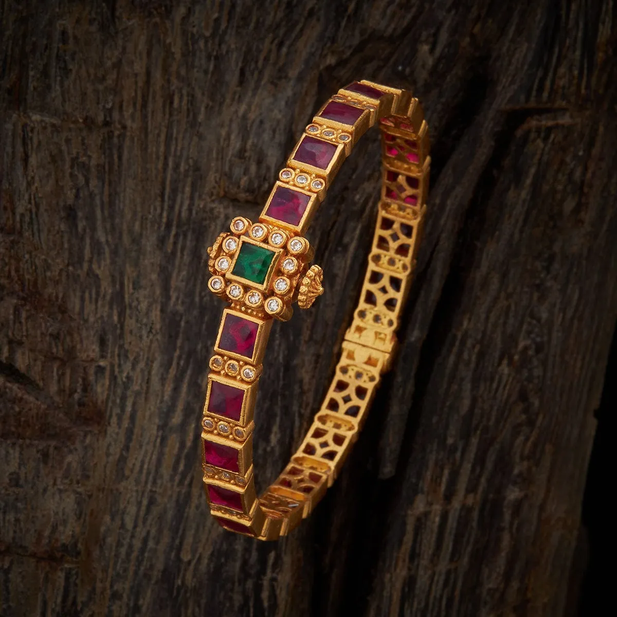 Silver Temple Bangle 167530