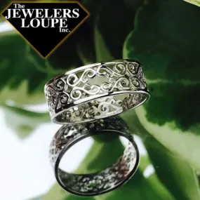 Southern Gates Sterling Silver Balcony Ring, Size 7 (89686)