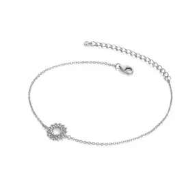 Sterling Silver Blossom Bracelet DL666