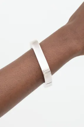 Sterling Silver Square Cuff Bracelet