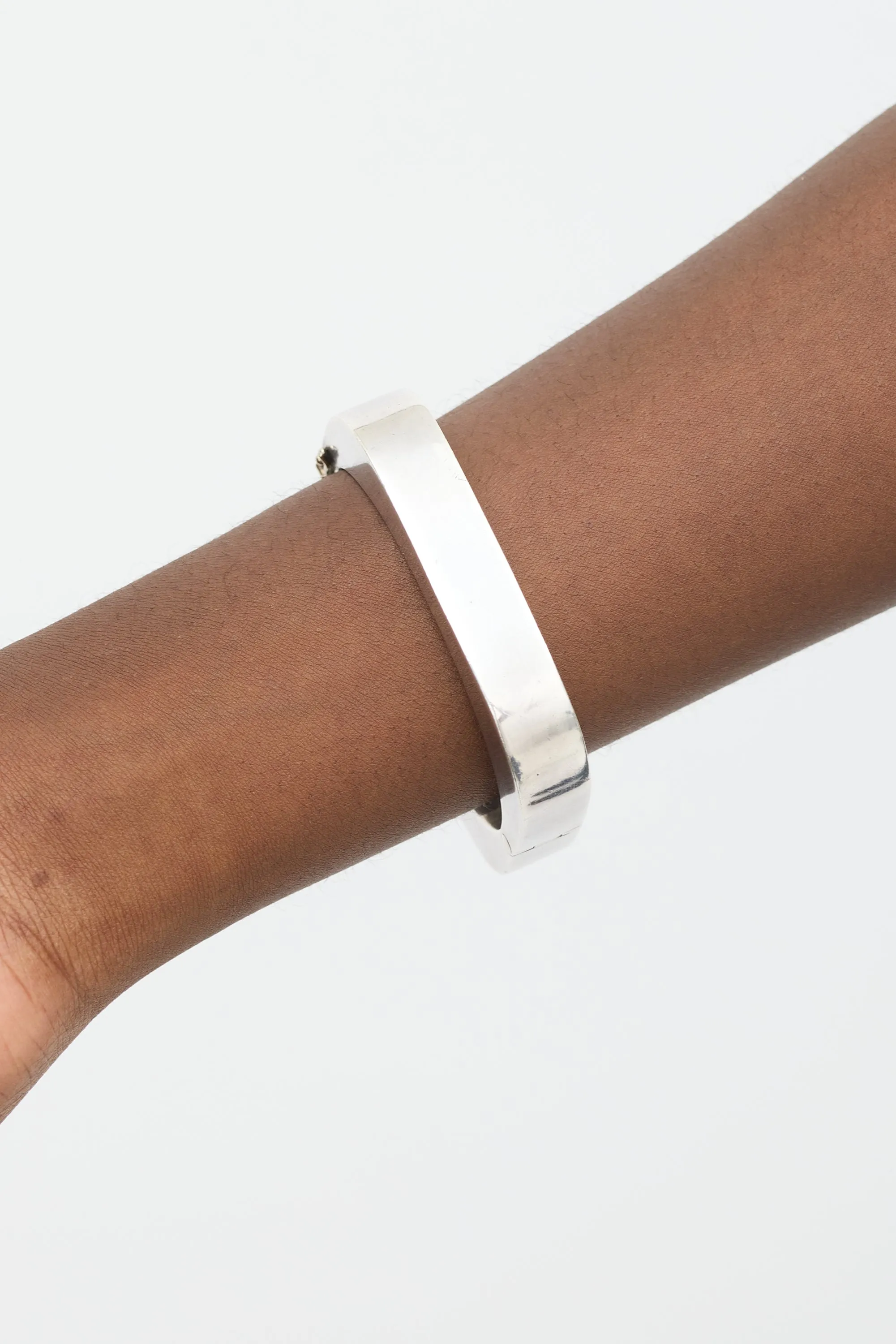 Sterling Silver Square Cuff Bracelet