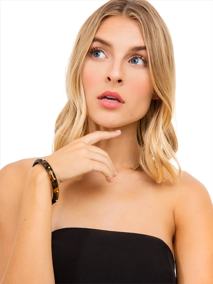 Studded Rebel Bangle Bracelet