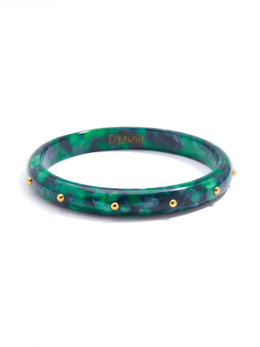 Studded Rebel Bangle Bracelet