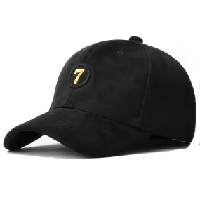 Suede Letter Baseball Cap Men Women Hip Hop Baseball Hat Bone Snapback Gorras Casquette Homme Dad Hats
