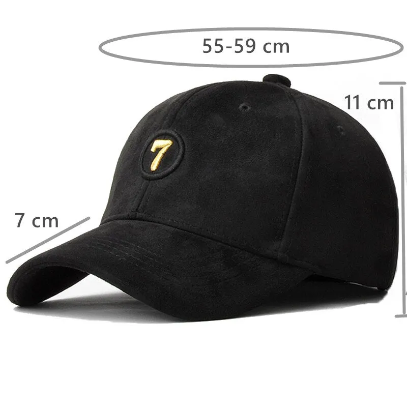 Suede Letter Baseball Cap Men Women Hip Hop Baseball Hat Bone Snapback Gorras Casquette Homme Dad Hats