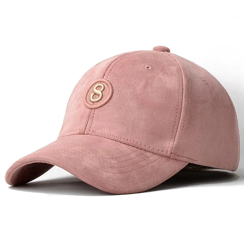 Suede Letter Baseball Cap Men Women Hip Hop Baseball Hat Bone Snapback Gorras Casquette Homme Dad Hats