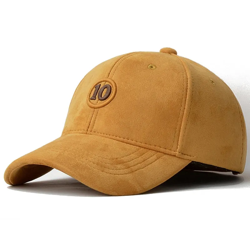 Suede Letter Baseball Cap Men Women Hip Hop Baseball Hat Bone Snapback Gorras Casquette Homme Dad Hats