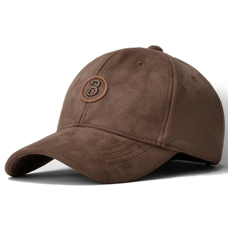 Suede Letter Baseball Cap Men Women Hip Hop Baseball Hat Bone Snapback Gorras Casquette Homme Dad Hats