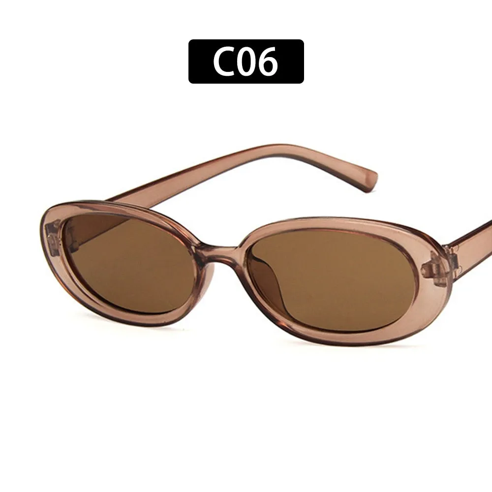 Summer Fashion Sunglasses Small Frame UV400 Shades Polarized Vintage Eyewear Outdoor Sun Protection Sun Glasses