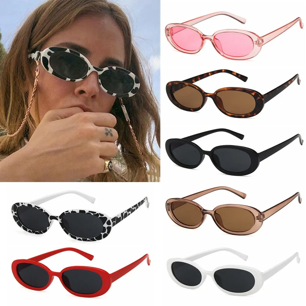 Summer Fashion Sunglasses Small Frame UV400 Shades Polarized Vintage Eyewear Outdoor Sun Protection Sun Glasses