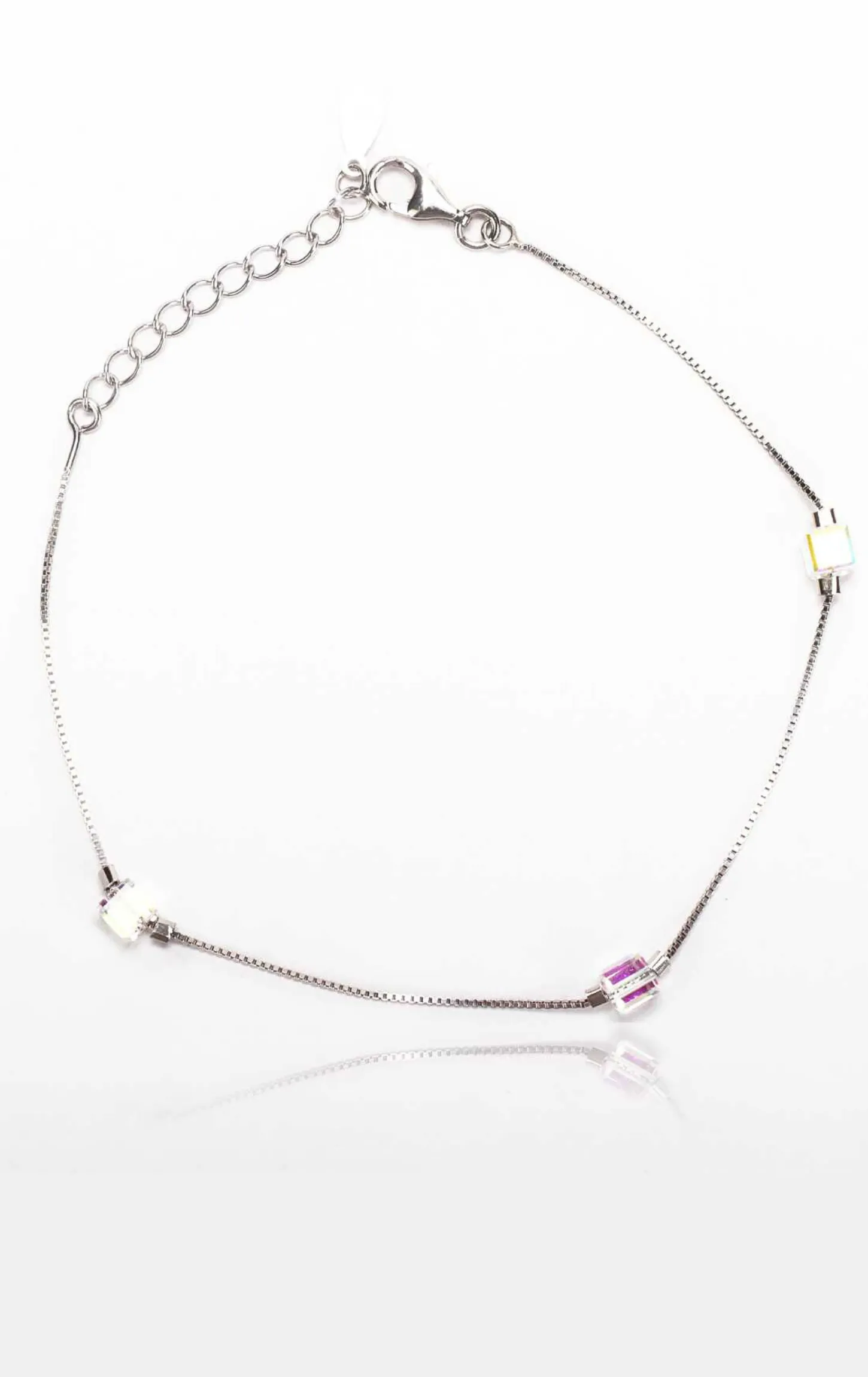 Swarovski Crystal Wisper Bracelet Silver