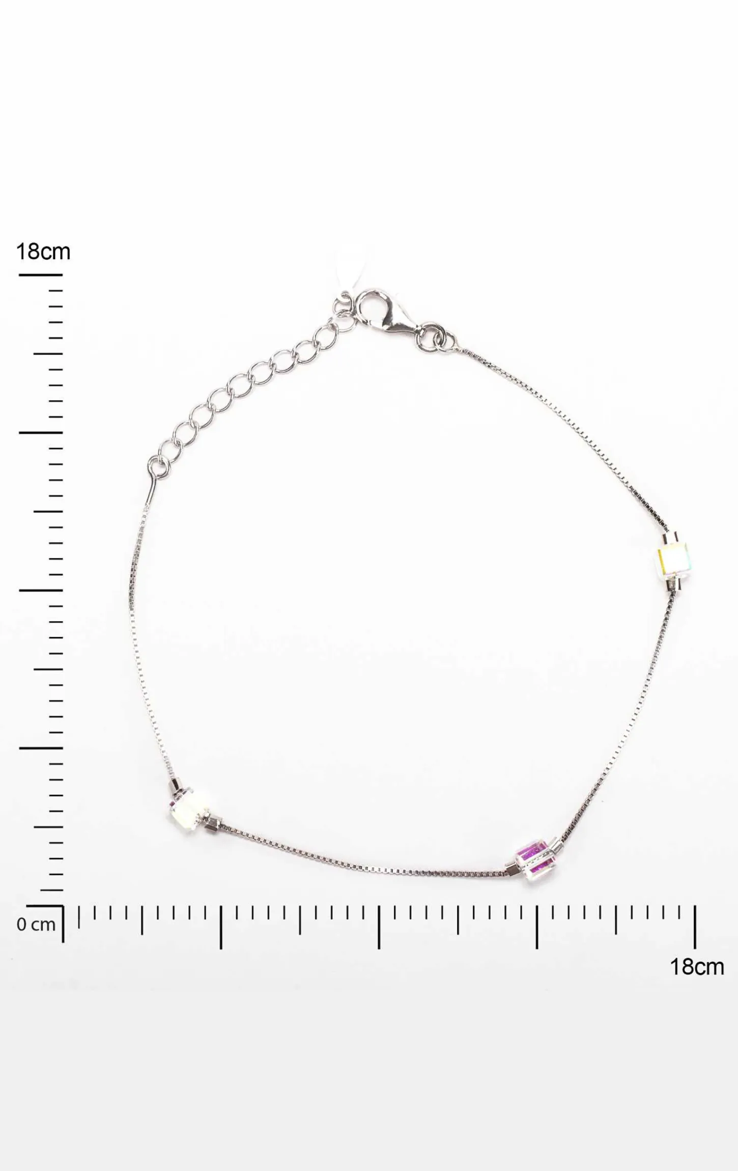 Swarovski Crystal Wisper Bracelet Silver
