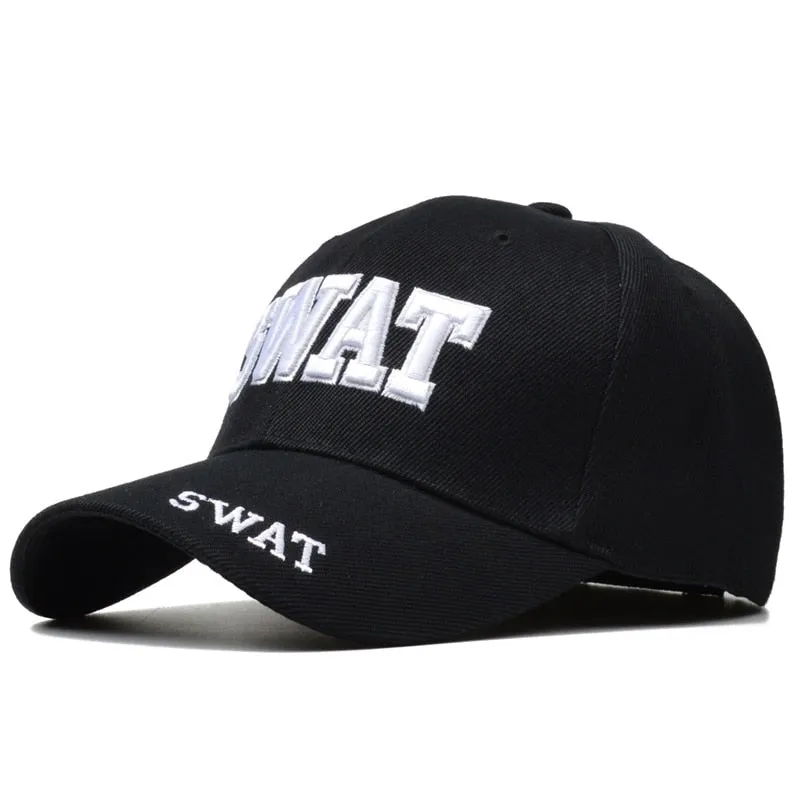 Tactical Cap Mens Baseball Cap Brand SWAT Cap SWAT Hat Snapback Caps Cotton Adjustable Gorras Planas Man