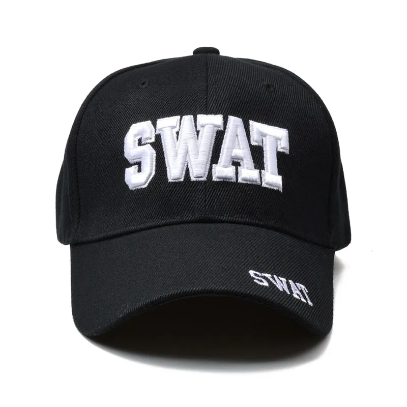 Tactical Cap Mens Baseball Cap Brand SWAT Cap SWAT Hat Snapback Caps Cotton Adjustable Gorras Planas Man