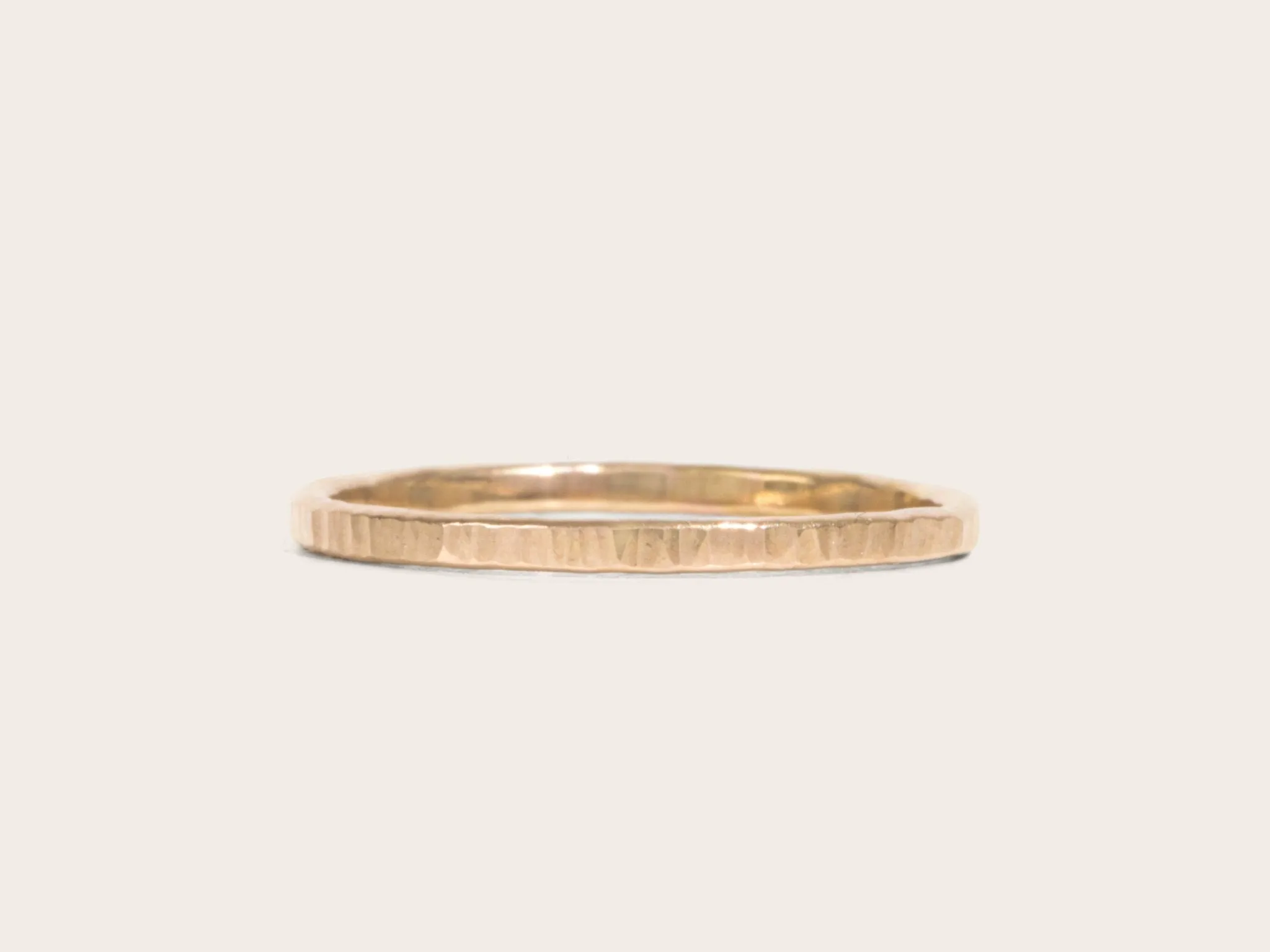 Thin Gold Sparkle Ring