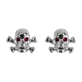 Tricktopz Skull and Cross Bones Valve Caps