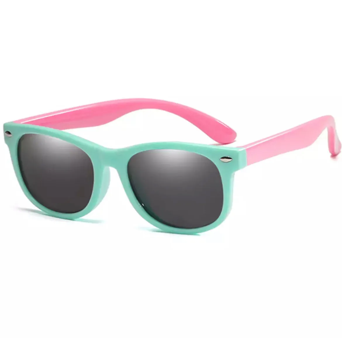 Ultra Flexible Sunglasses - Pink & Mint