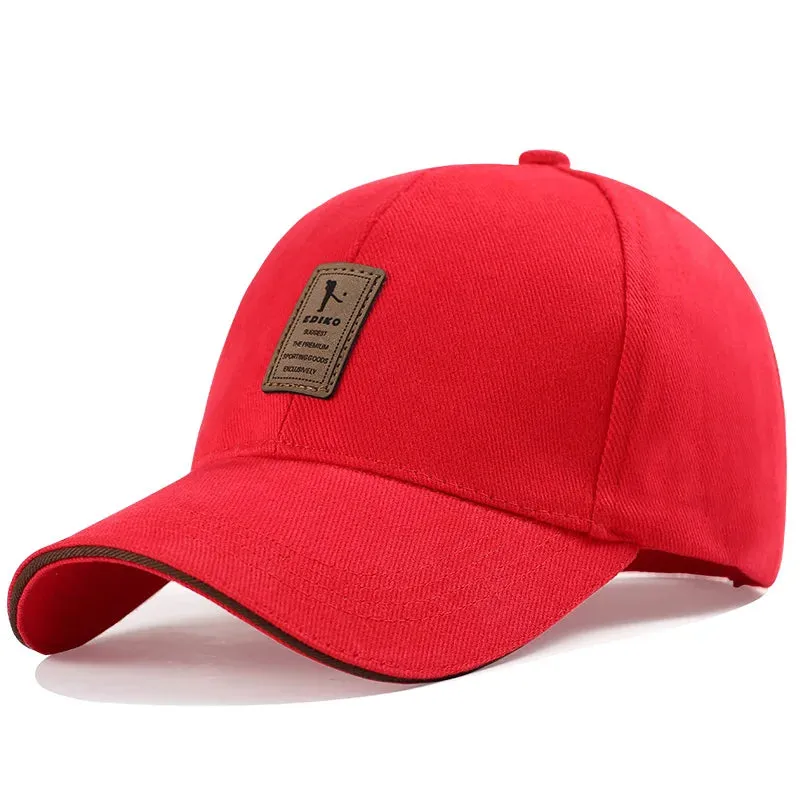 Unisex Fashion Sports Cap Classic Solid Color Baseball Caps