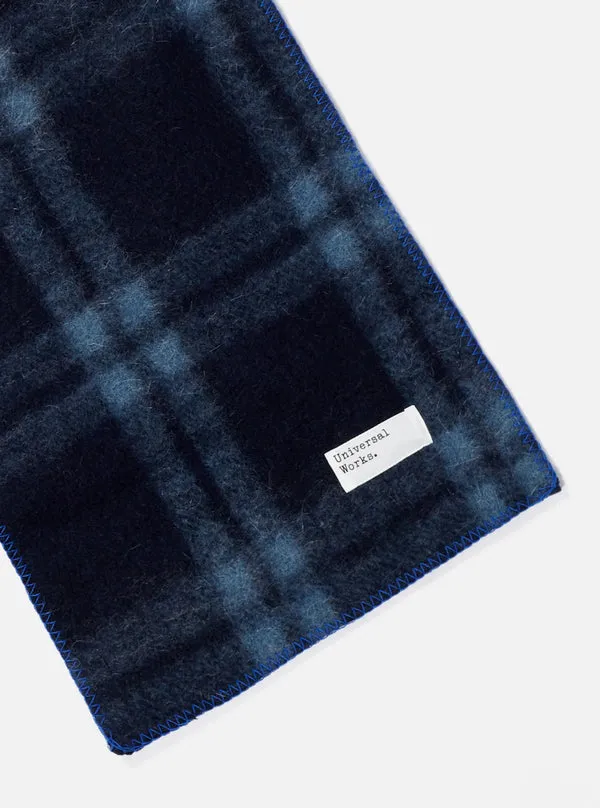 Universal Works Blanket Scarf - Navy