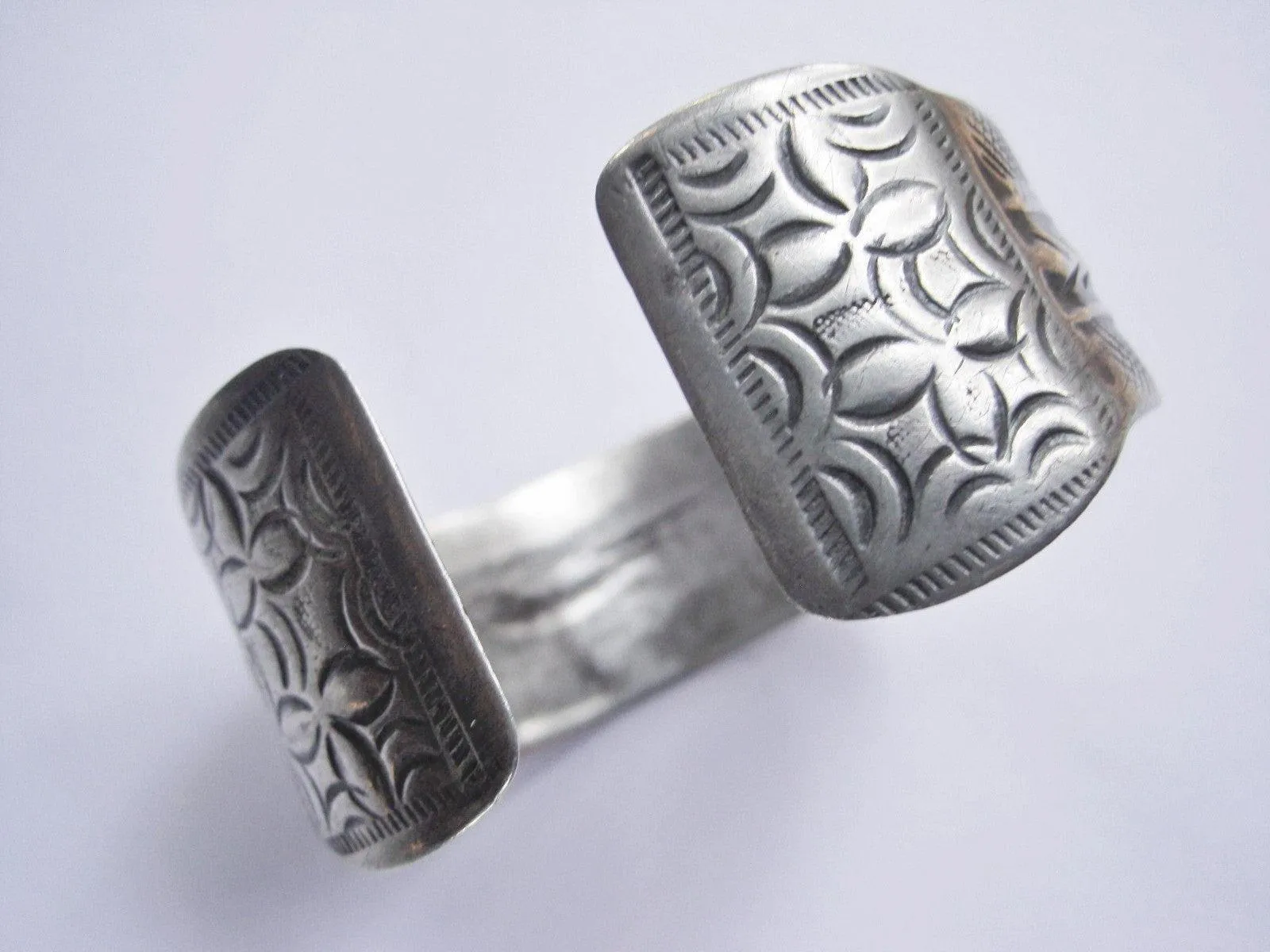 Vintage Berber Silver Tunisian Bracelet