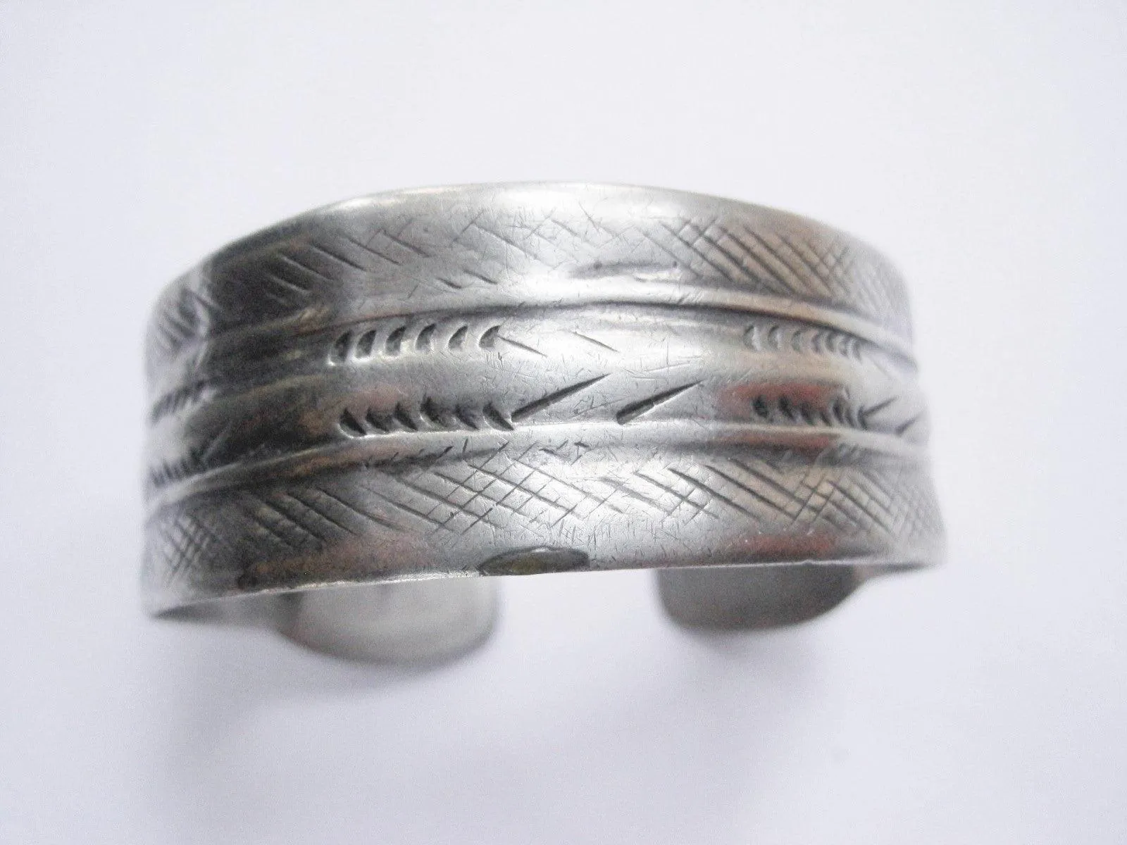 Vintage Berber Silver Tunisian Bracelet