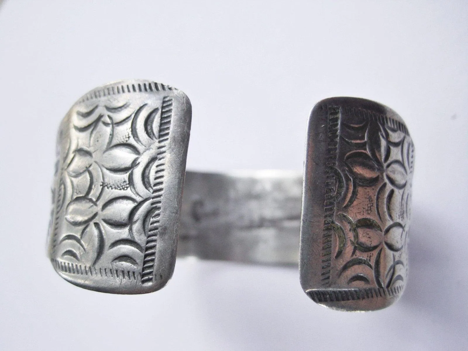 Vintage Berber Silver Tunisian Bracelet