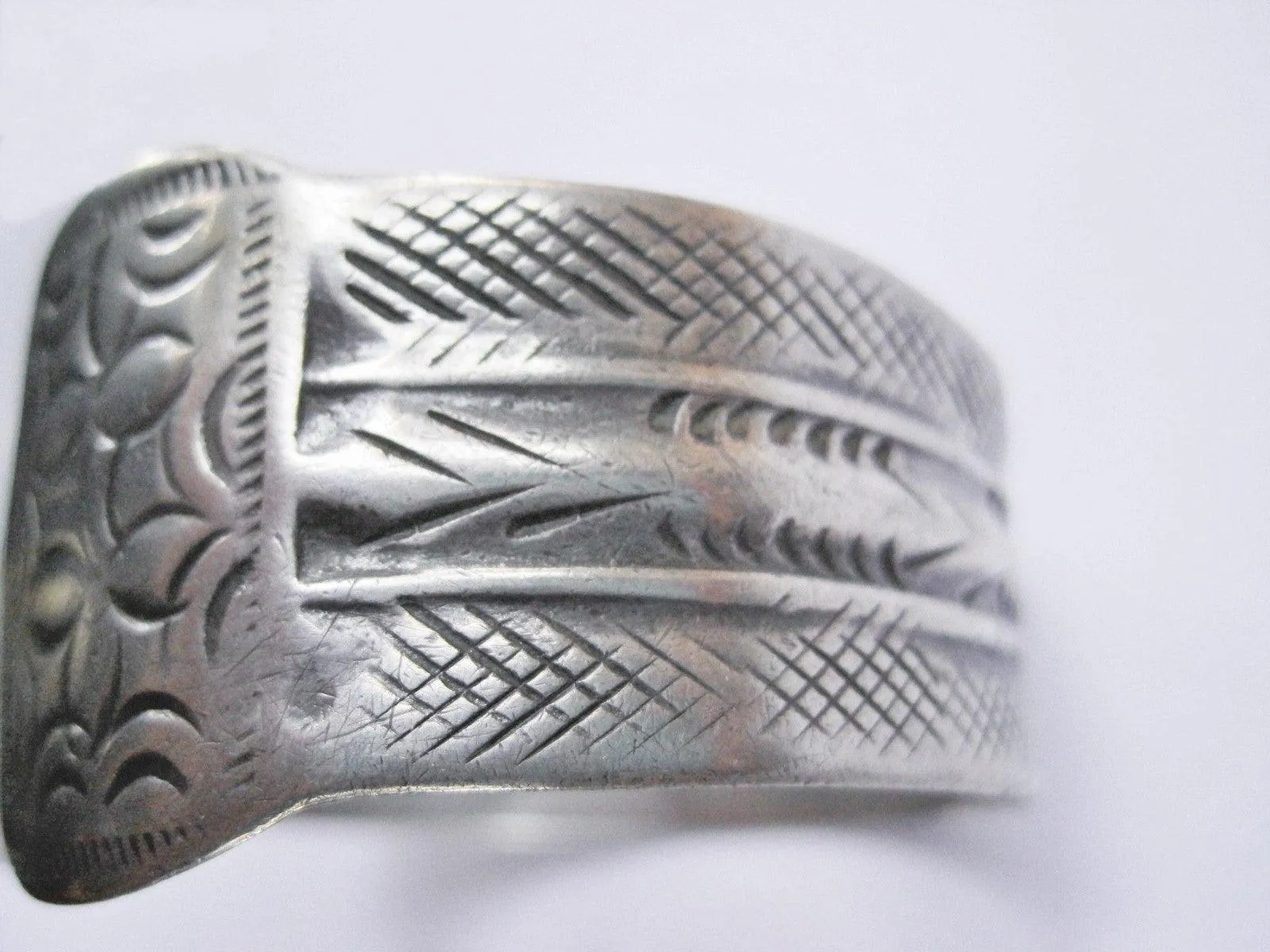 Vintage Berber Silver Tunisian Bracelet
