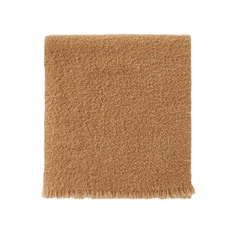 Warm Thick Camel Wool Colorful Stylish Scarf